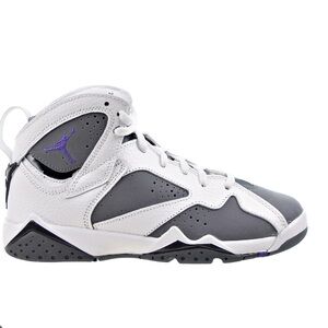Jordan Kids Sneakers White and Gray